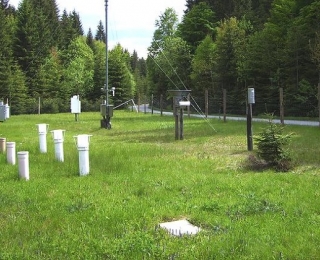 Meteorologisches Messfeld Taferlruck im Nationalpark Bayerischer Wald