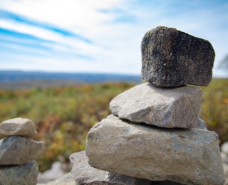 Stacked stones